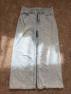 Old Navy Light Blue Wide Leg Jeans